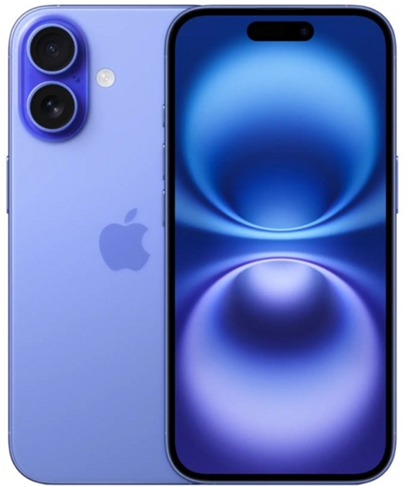Смартфон Apple iPhone 16 128Гб Синий_0