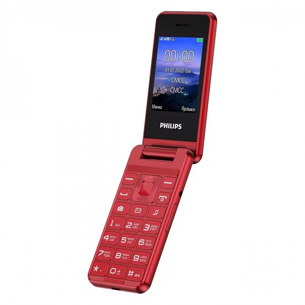 Мобильный телефон Philips Xenium E2601 Красный_1